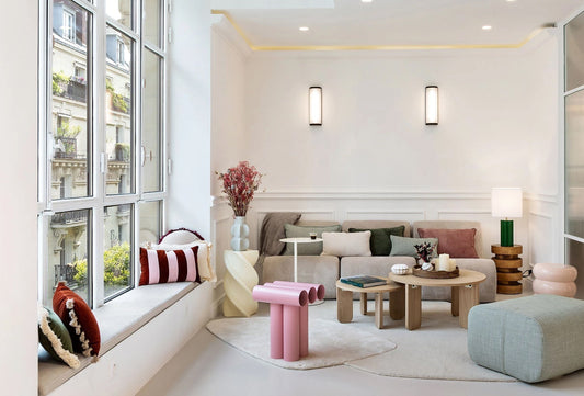 Opala cushions with a parisian view - a project by Keeze