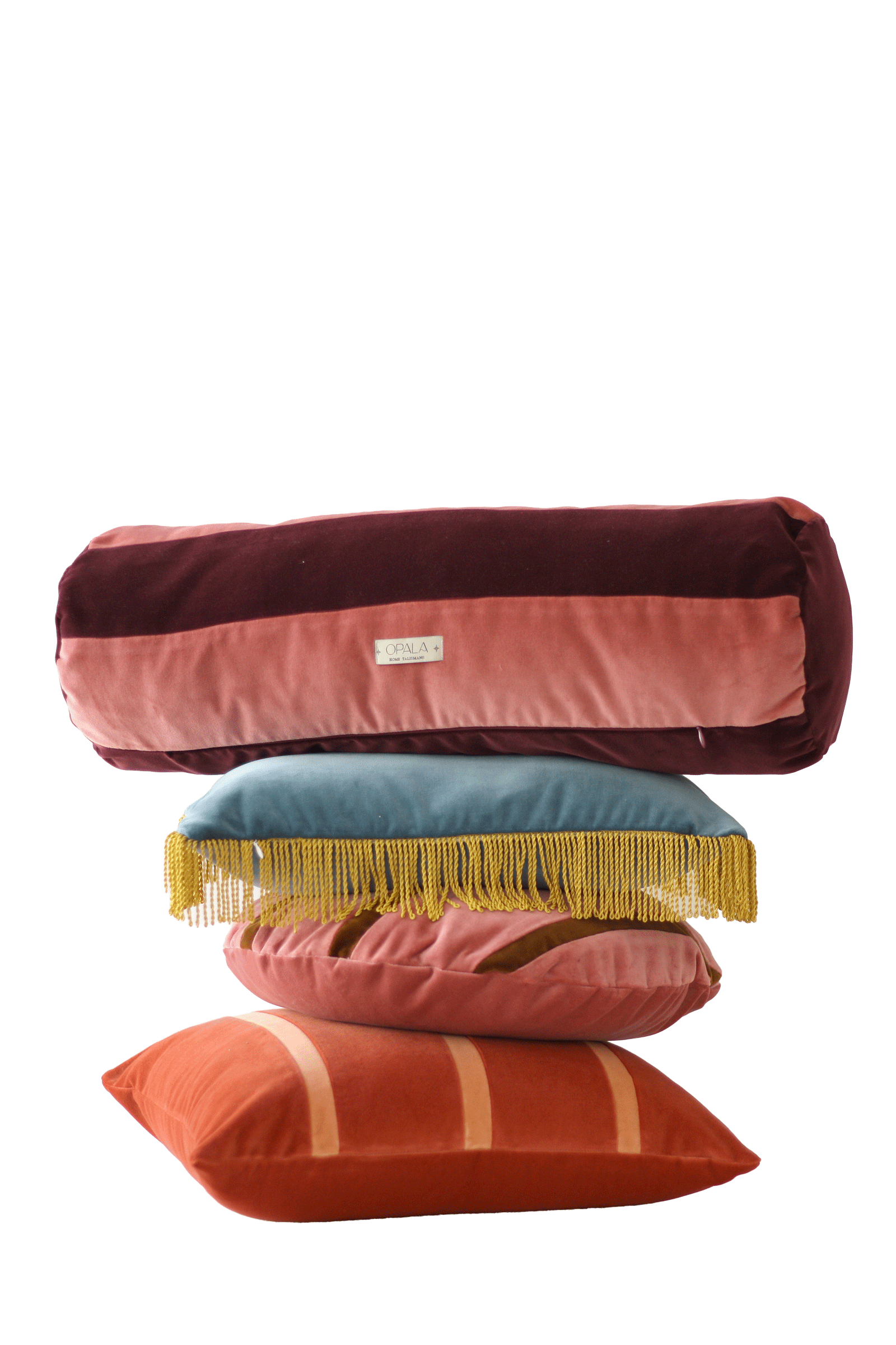 OPALA Home Talismans makes handmade luxury velvet cushions for an exclusive home decor, made in Portugal with premium cotton velvet. Meet Opala custom-made cushions, unique and luxurious home decor accessories.