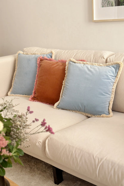 OPALA Home Talismans makes handmade luxury velvet cushions for an exclusive home decor, made in Portugal with premium cotton velvet. Meet Opala custom-made cushions, unique and luxurious home decor accessories.