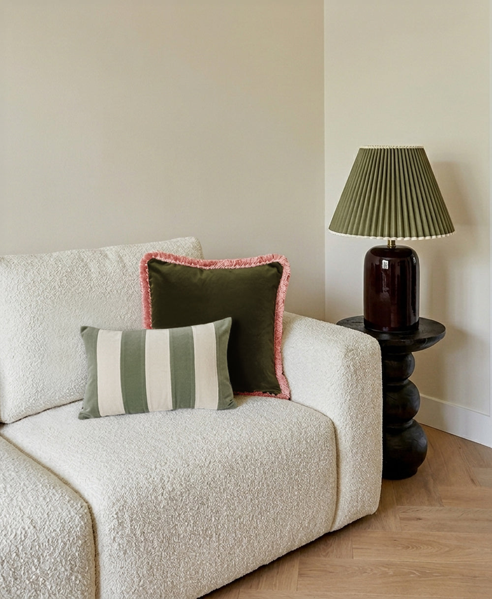 OPALA Home Talismans makes handmade luxury velvet cushions, stools and upholstered furniture for an exclusive home decor, made in Portugal with premium cotton velvet. Meet Opala custom-made cushions, unique and luxurious home decor accessories.