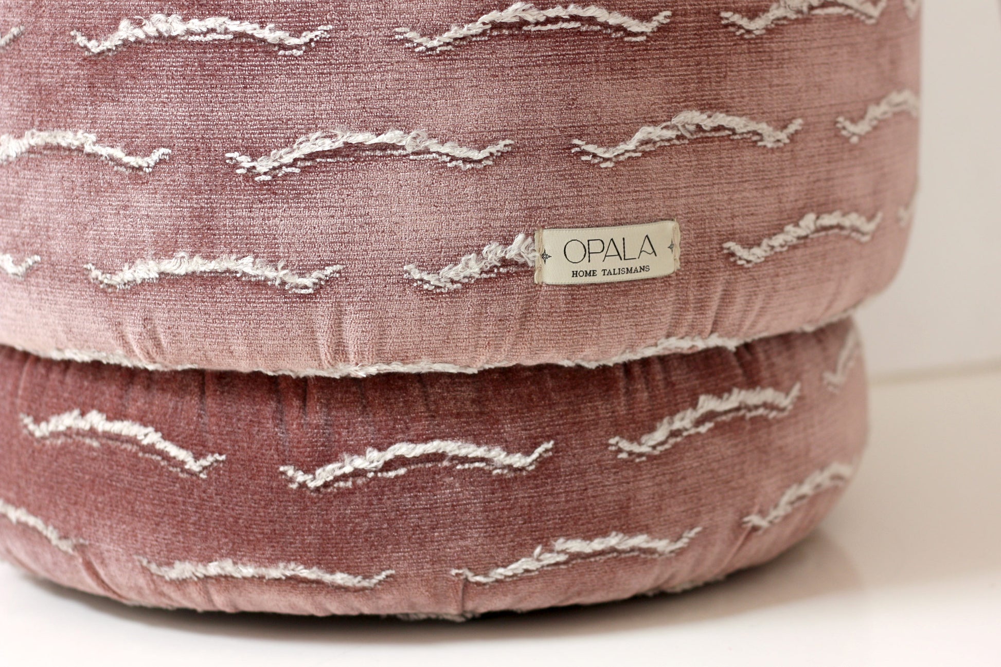 OPALA Home Talismans makes handmade luxury velvet cushions and poufes for an exclusive home decor, made in Portugal with premium cotton velvet. Meet Opala custom-made unique and luxurious home decor accessories.
